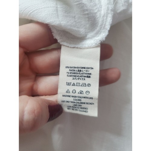 Free People Damen weißes Cold Shoulder Kleid - Größe M - Bild 6 von 8
