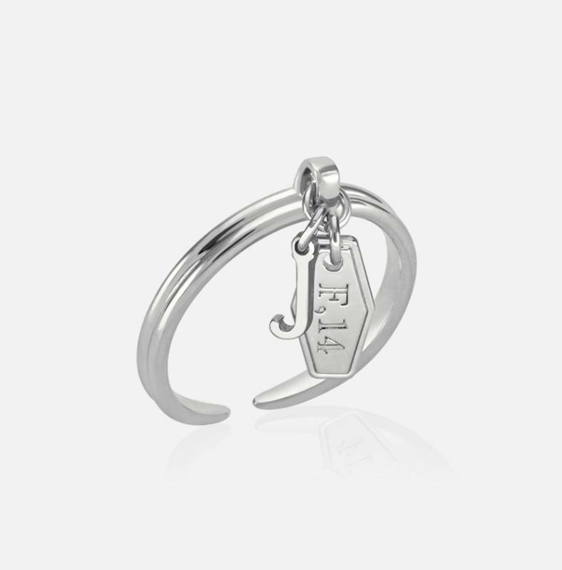 Billlie シユン　トレカ　DMC 特典　ring ring JP 18 size U-TREASURE Azur Lane Motif Ring silver