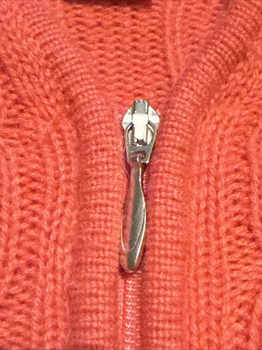 Collection Fiftynine Bloomingdale Rosa Kaschmir Pullover Cardigan Jacke Zip Kapuze - Bild 3 von 10