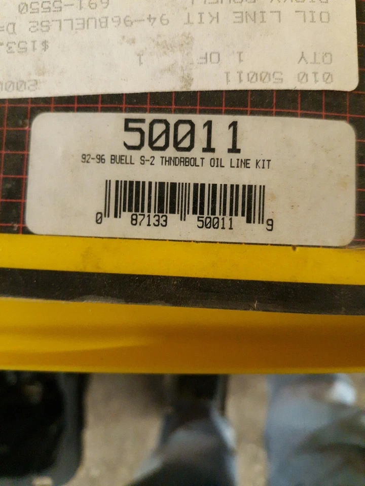 Russell Buell Thunderbolt S 2 Oil Line Kit 50011 - Image 4 of 4