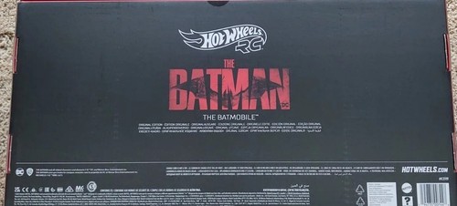 $ NEW SEALED HOT WHEELS COLLECTORS EXCLUSIVE RC The BATMAN ORIGINAL BATMOBILE - Picture 4 of 10