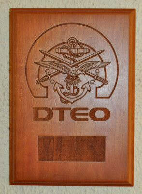 Verteidigung Test und Bewertung Organisation Plakette Wappen MOD DTEO