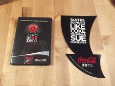 Disque d'ordinateur Coca-Cola Zero 2009 de collection et décalcomanie 2007