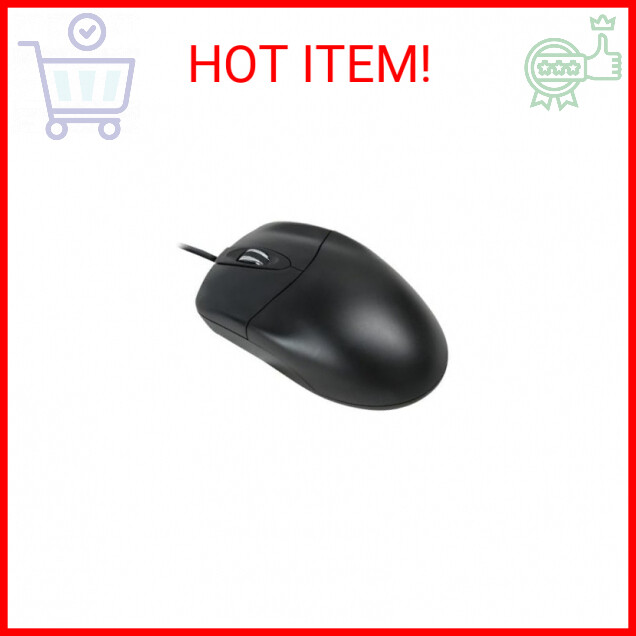 Adesso 3-Button Optical USB Mouse with 1000 DPI HC-30 for Desktops
