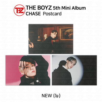 THE BOYZ 5th Mini Album Chase Official Postcard Stealer Trick Ver