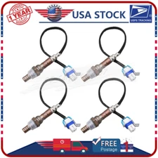 Set(4) Front&Rear O2 Oxygen Sensor For Chevy Silverado GMC Sierra 1500 #234-4407