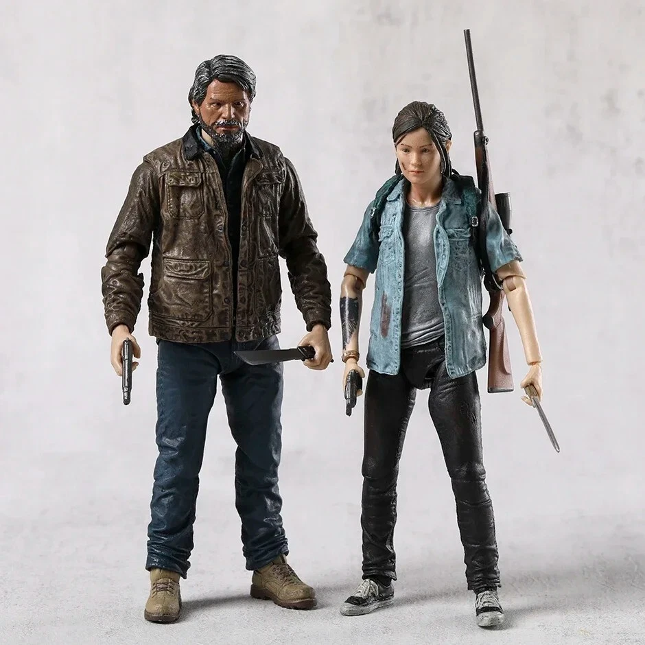 NECA Figurine The Last Of Us Joel et Ellie part 2 Collector 18 cm NEUF - Photo 4/4