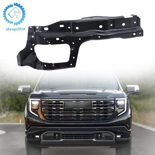 Passenger Side Bumper Impact Bar Bracket Fit For GMC Sierra 1500 Steel 2022-2024 - 第 1/15 張圖片