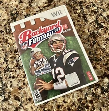 Backyard Football '09 (Nintendo Wii, 2008) Game, Case, and Instruction Manual
