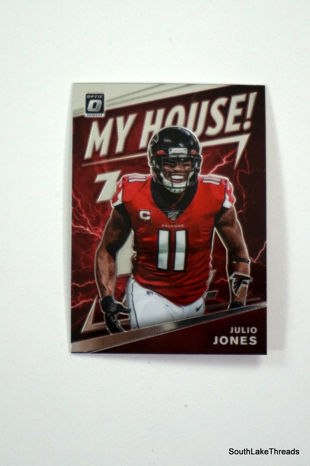 2020 Panini Optic My House! #MH-5 Julio Jones Insert Card - Atlanta Falcons