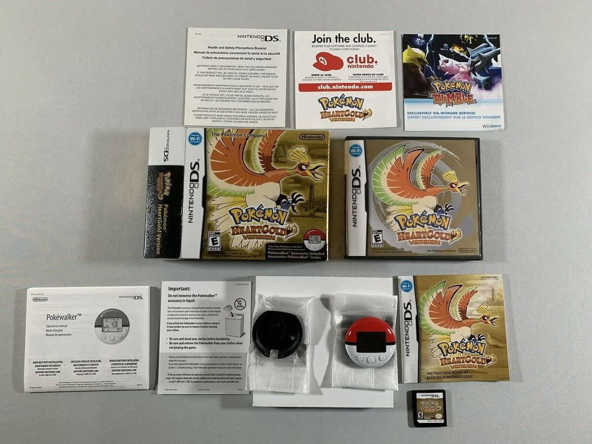  Pokemon HeartGold Version - Limited Edition - Nintendo DS :  Video Games