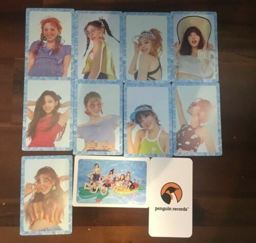 TWICE Summer Nights モノグラフ トレカ セット コンプ TWICE Summer Nights モノグラフ トレカ セット コンプ twice