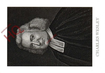 Ansichtskarte>>Wesley's Chapel, Charles Wesley