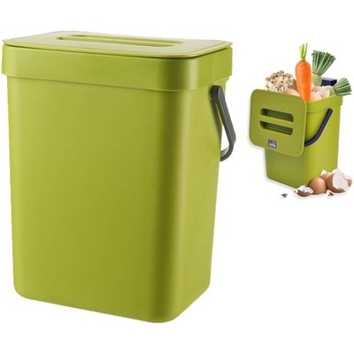 Küchenabfalleimer Kompostbehälter 3L Rubbish Bin Mülleimer luftdicht