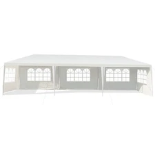 10'x30' Outdoor Wedding Sports Events Tent Canopy Gazebo Pavilion 5 Sidewall