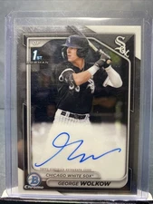 2024 Bowman - Chrome Prospect Autographs George Wolkow #CPA-GWO (AU, RC)