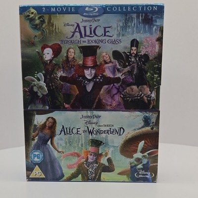 Disney Alice In Wonderland & Alice Through The Looking Glass Blu-ray Collection