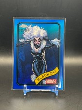2025 Topps Chrome Marvel BLACK CAT #106 Blue Refractor (023) /299 RAW