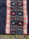 MUSEUM QUALITY NORWEGIAN TEXTILE WEAVING 1800s XL 9' x "3' HANDWOVEN TAPESTRY — photo 10