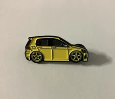 Leen Customs Pin Yellow Volkswagen Golf MK7.5 R Limited Edition 452/500