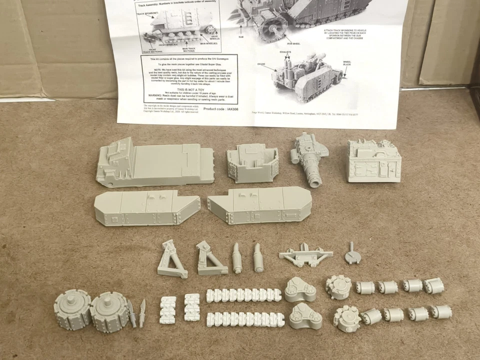 Forgeworld - Imperial Armour - Ork Gunwagon - Rare - Complete! - Image 4 of 4