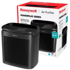 Honeywell - PowerPlus HEPA Air Purifier - Black