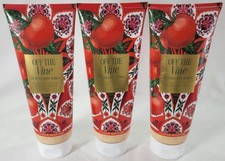 Bath Body Works OFF THE VINE Ultra Shea Hydration Body Cream 8 oz Lot of 3