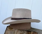 SAND COLOR MEN'S PANAMA STYLE SUMMER HAT LIGHT WEIGHT BEACH OR GOLF STYLE HAT
