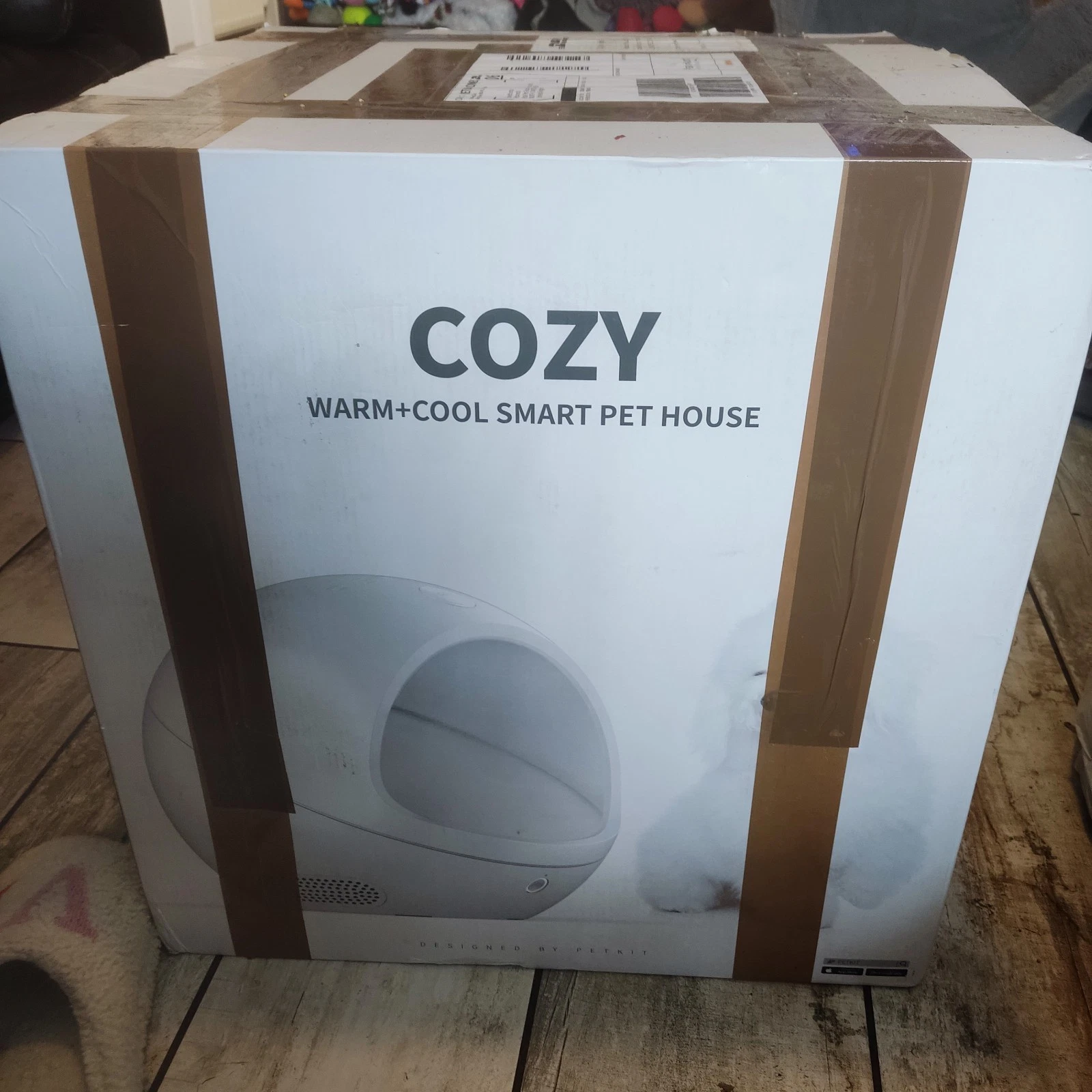 Petkit Cozy Cool + Warm Adjustable Temp Smart App Pet House Bed Cat / Small Dog