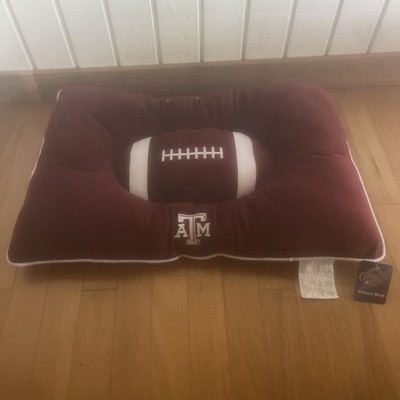 NCAA Texas A & M Bed For Dogs & Cats Premium Quality Dog Bed 30x20x4 