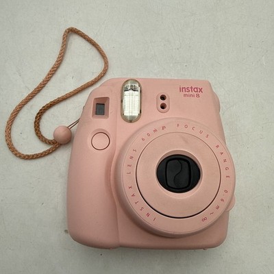 Fujifilm Instax Mini 8 Instant Film Camera Pink Polaroid Style Camera TESTED VGC