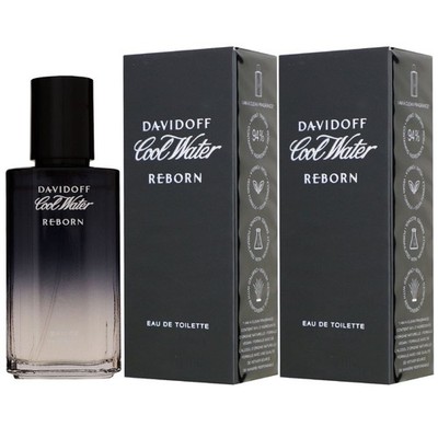 Davidoff Cool Water Reborn 2 x 40 ml Eau de Toilette EDT Set Herrenduft