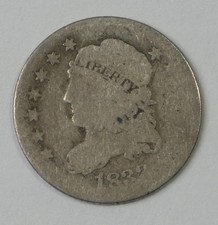 1833 Capped Bust Silver Half Dime AG 5c