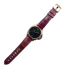 PANERAI LUMINOR Due 42mm PAM01041 Black 18K Pink Gold Mens Automatic #OK293 5