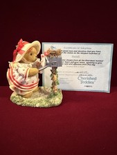 Cherished Teddies Heidi 4009181 Sealed with A Kiss Bear Figurine 2007 Valentine
