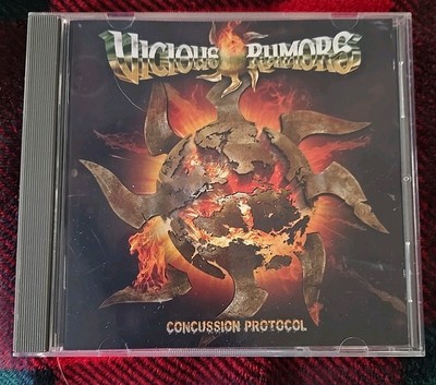 Concussion Protocol by Vicious Rumors (CD, 2016) FRONT INSERT & CD ONLY!