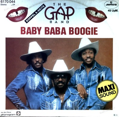 The Gap Band - Baby Baba Boogie Maxi (VG/VG-) .´