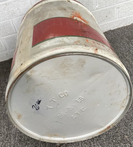 Vintage Texaco 5 Gallonen Gas Öl Kanister ~ Tankstelle ~ Werbung - Bild 9 von 9