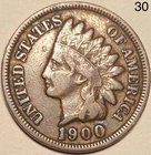 1900 Indian Head Penny Cent