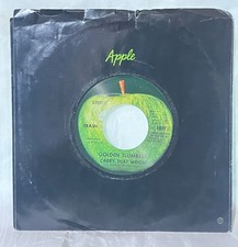 Trash &ndash; Golden Slumbers / Carry That Weight 1969 Apple 1811 Original Sleeve
