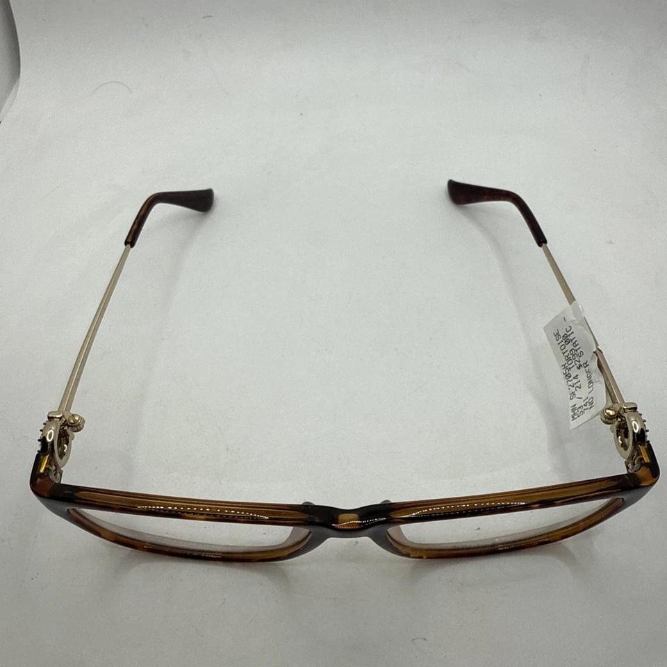 Monturas de gafas Salvatore Ferragamo 316 Sf2705R 53/15 130 Italia marrón para mujer O55 Foto 4 de 4