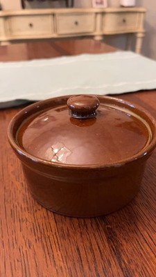 Vintage Denby Stoneware Lidded Casserole Dish