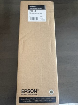 EPSON T8048 Matte Black 700ml Ink SC-P9000/8000/7000/6000 Exp 2018