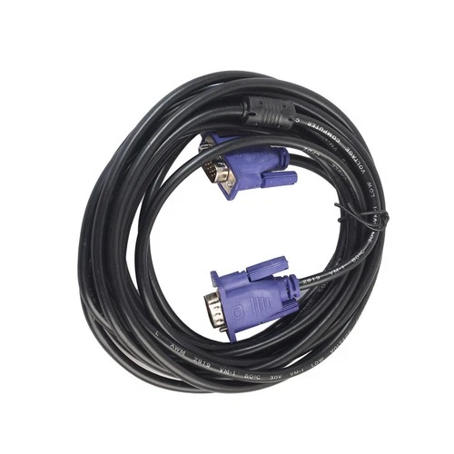 5 Meters VGA Cable Male to Male Monitor Cable Video Adapter Cable with Ferrite