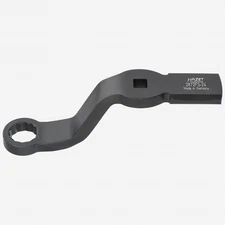 Hazet 2872FS-24 Offset Box End Wrench with Two Striking Faces, 24mm, 12 Point
