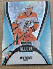 2025-26 Upper Deck Allure #116 Ian Moore RC Rookie Anaheim Ducks 