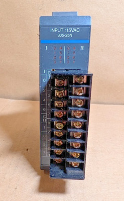Siemens / Texas Instruments  TI305-25N Digital Input Module, 115VAC (NNB)