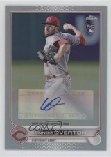 2022 Topps Chrome Update Auto Connor Overton #AC-CO Auto 18gt