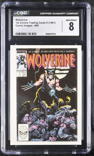 1991 Wolverine 1st Covers Marvel Comics Presents Card #58 CGC 8 NM/MINT