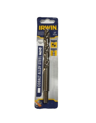 Irwin 3016032 Metal Drill Bit Combalt Alloy Steel 1/2  12.7mm